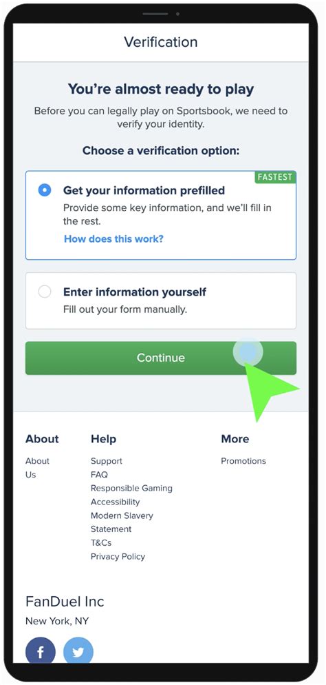 fanduel account verification